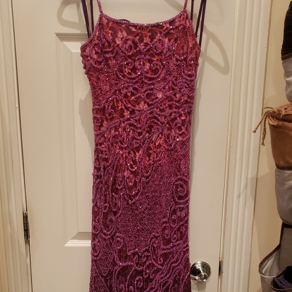 Pageant style sequin dress - Picture 3 of 3
